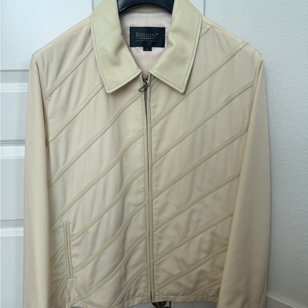 Bernini Men's Cream Jacket